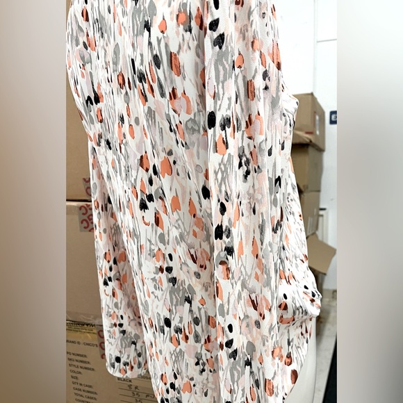 WHBM LONG SLEEVE BLOUSE, SIZE XS - Picture 2 of 5